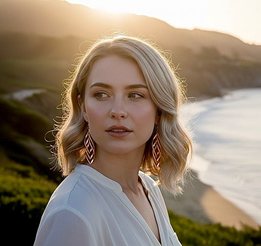 Infinity Twist 3 Hoop Earrings