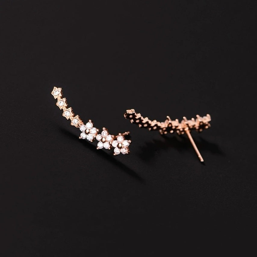 Halo Luxe Zircon Studs