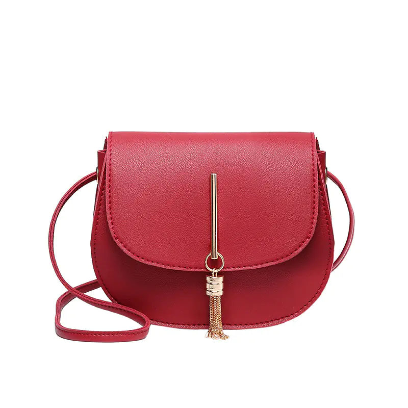 Fringe Crossbody Phone Bag and Round Purse