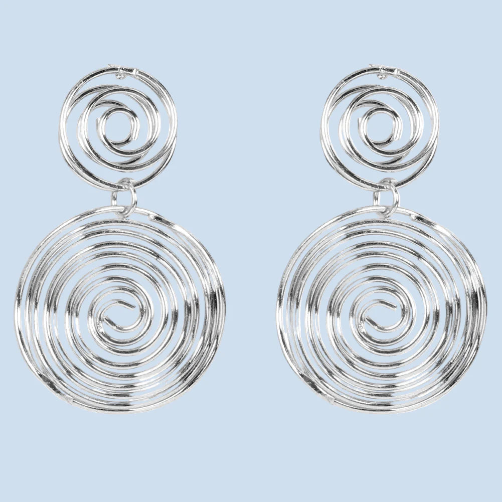 Trendy Gold and Silver Earrings for Street Style