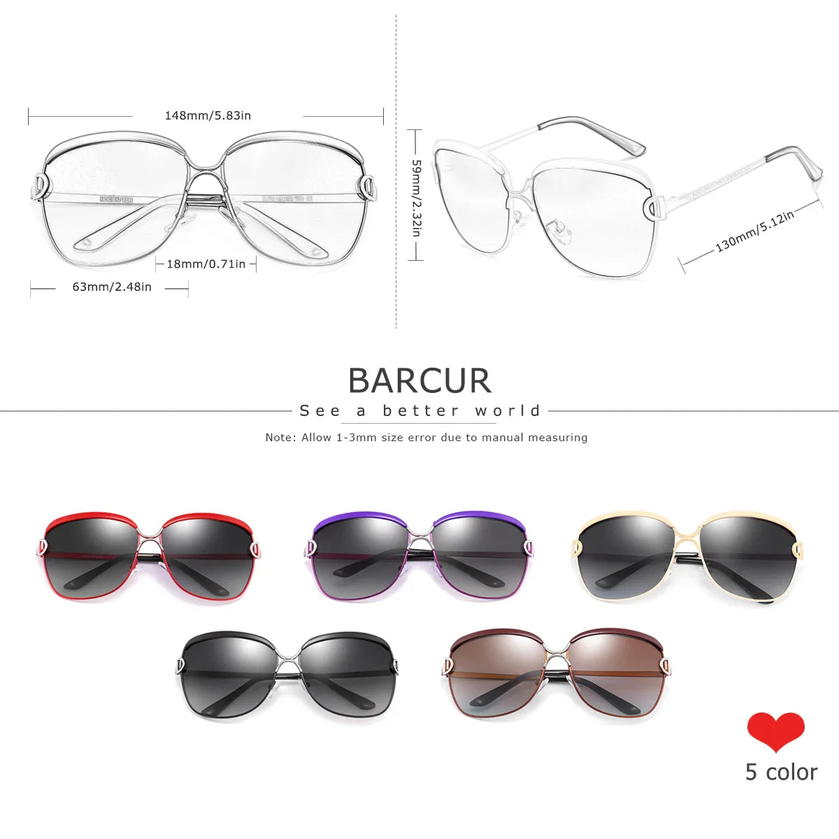 Scarlet Grace Polarized Sunglasses