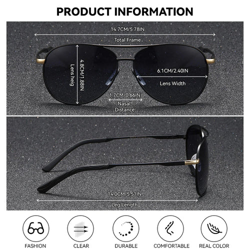 BARCUR Women’s Pink Metal Comfortable Fashionable Frame Polarized Sunglasses