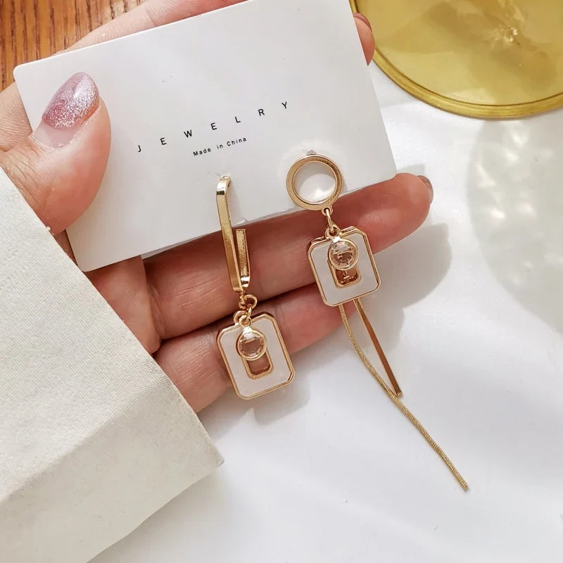 "Mismatch Me Please" Statement Drop Earrings