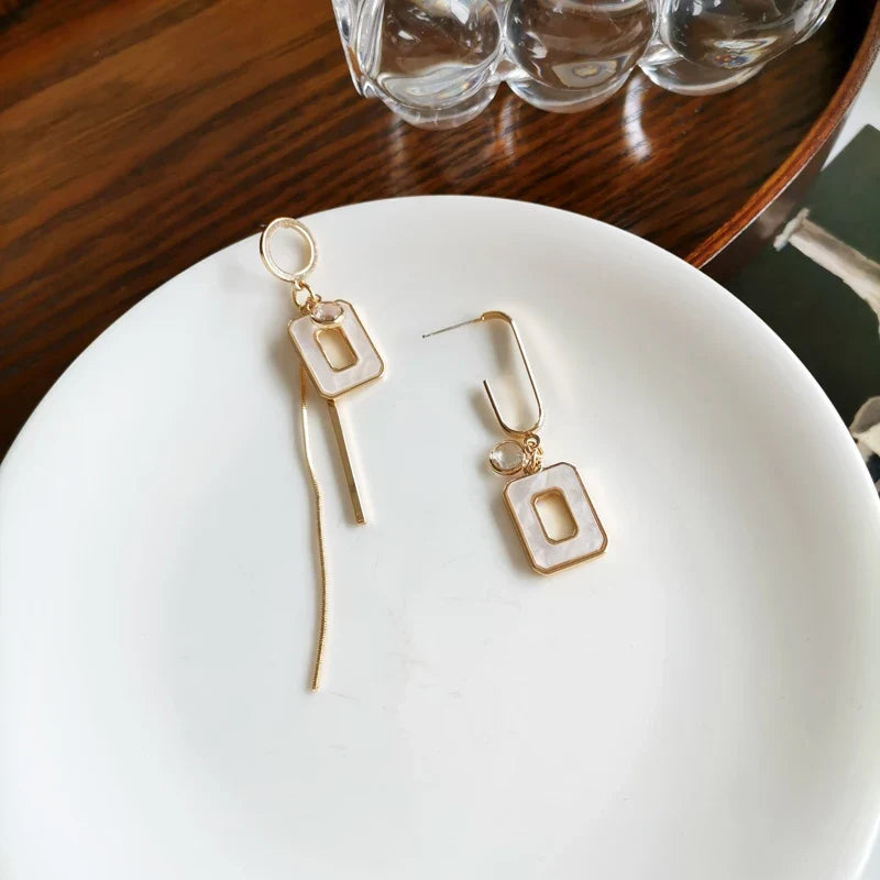 "Mismatch Me Please" Statement Drop Earrings