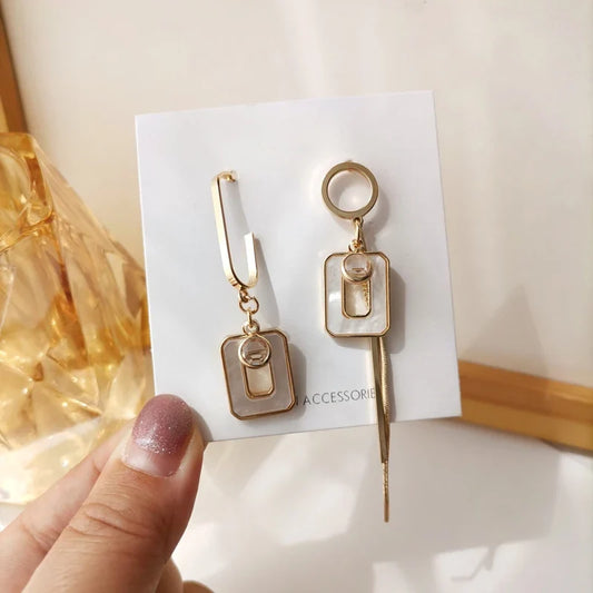 "Mismatch Me Please" Statement Drop Earrings