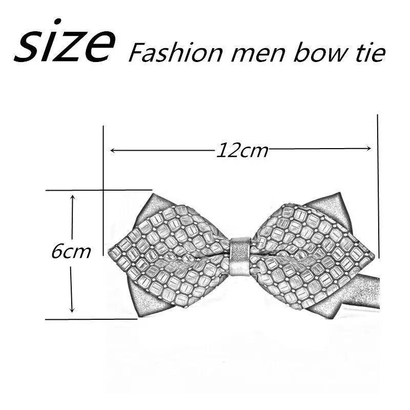 Double Layer Pointed Classic Bow Tie