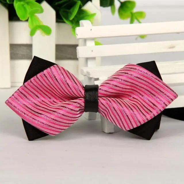 Double Layer Pointed Classic Bow Tie