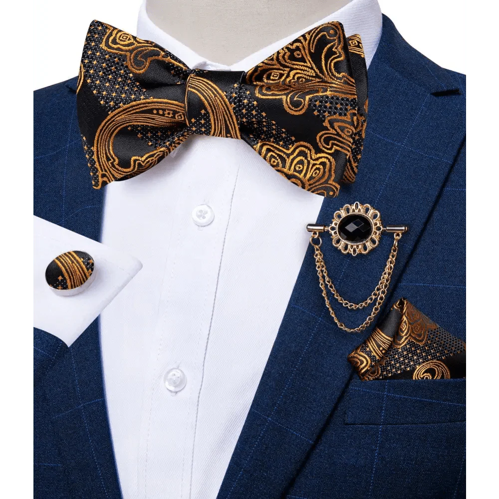 Butterfly Bow Tie w/Pocket Square