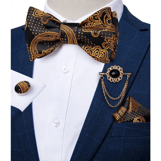 Butterfly Bow Tie w/Pocket Square
