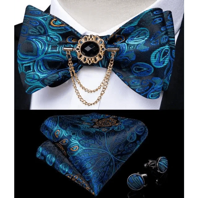 Butterfly Bow Tie w/Pocket Square