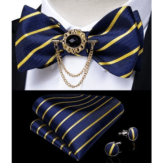 Butterfly Bow Tie w/Pocket Square