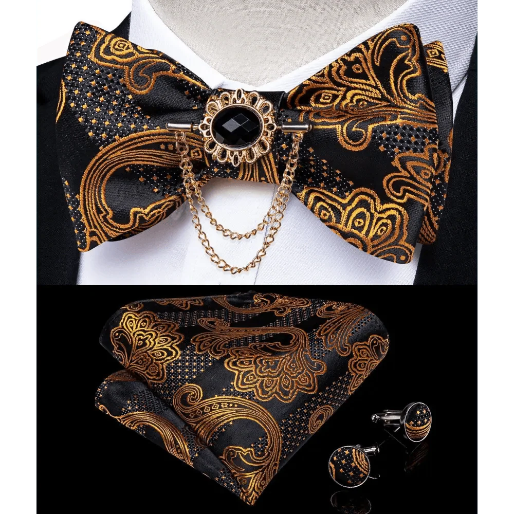 Butterfly Bow Tie w/Pocket Square
