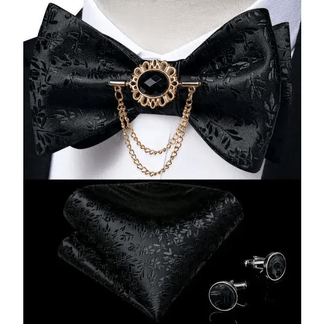 Butterfly Bow Tie w/Pocket Square