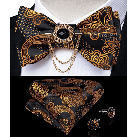 Butterfly Bow Tie w/Pocket Square