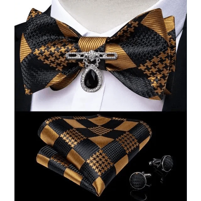 Butterfly Bow Tie w/Pocket Square