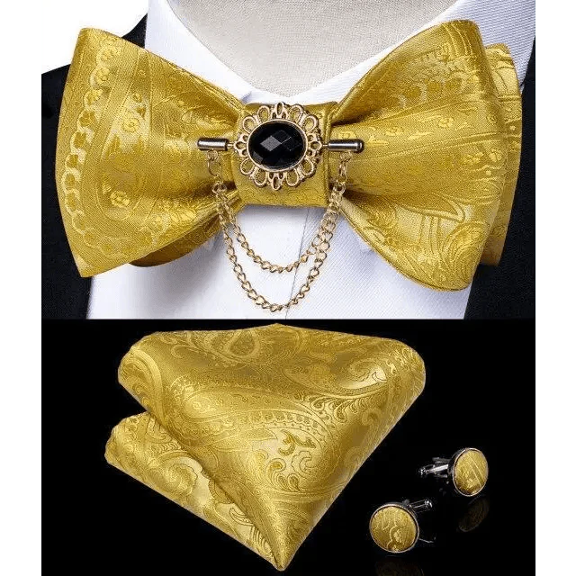 Butterfly Bow Tie w/Pocket Square
