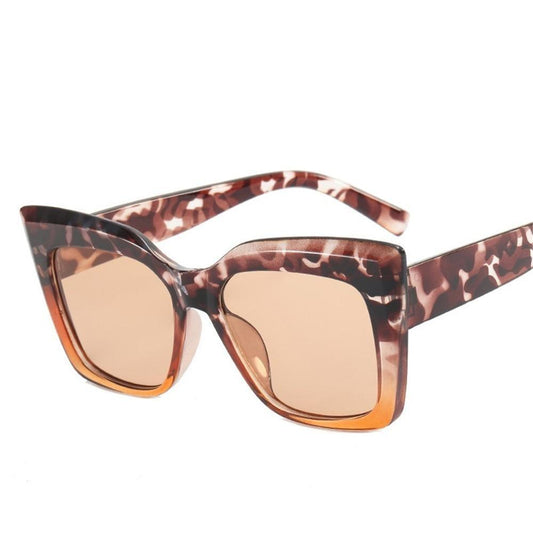 Oversized Retro Cat Eye Sunglasses