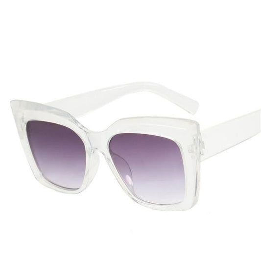 Oversized Retro Cat Eye Sunglasses