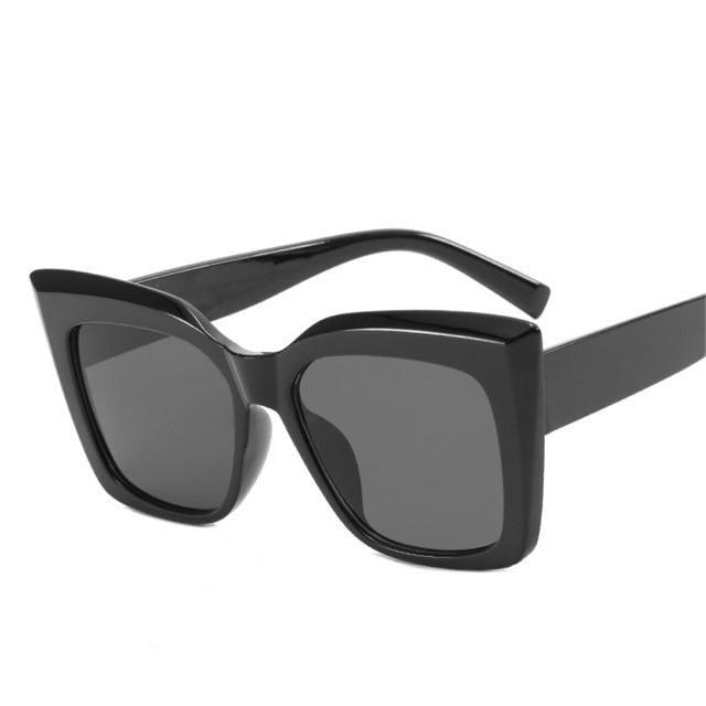 Oversized Retro Cat Eye Sunglasses