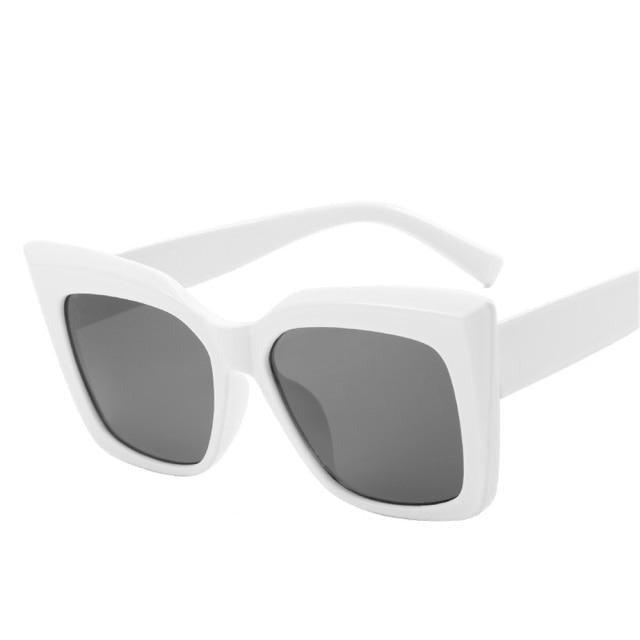 Oversized Retro Cat Eye Sunglasses
