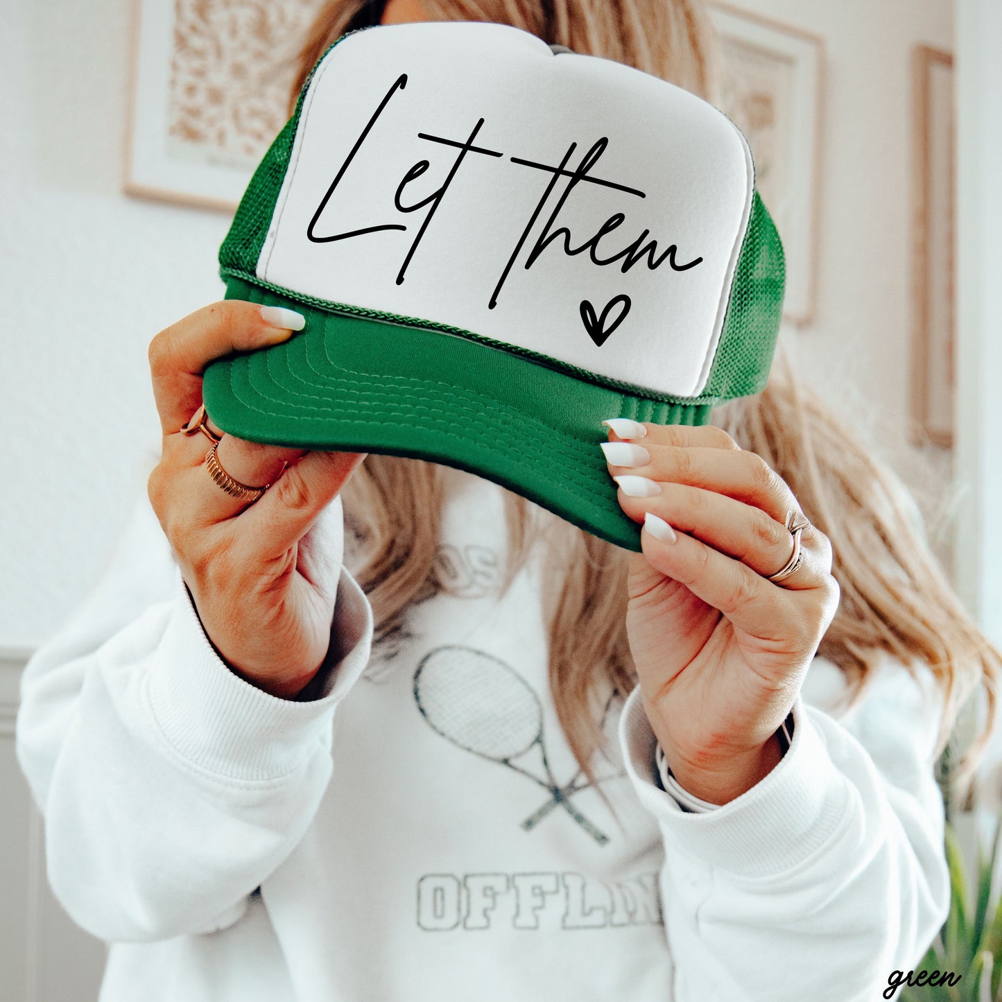 Let Them Trucker Hat