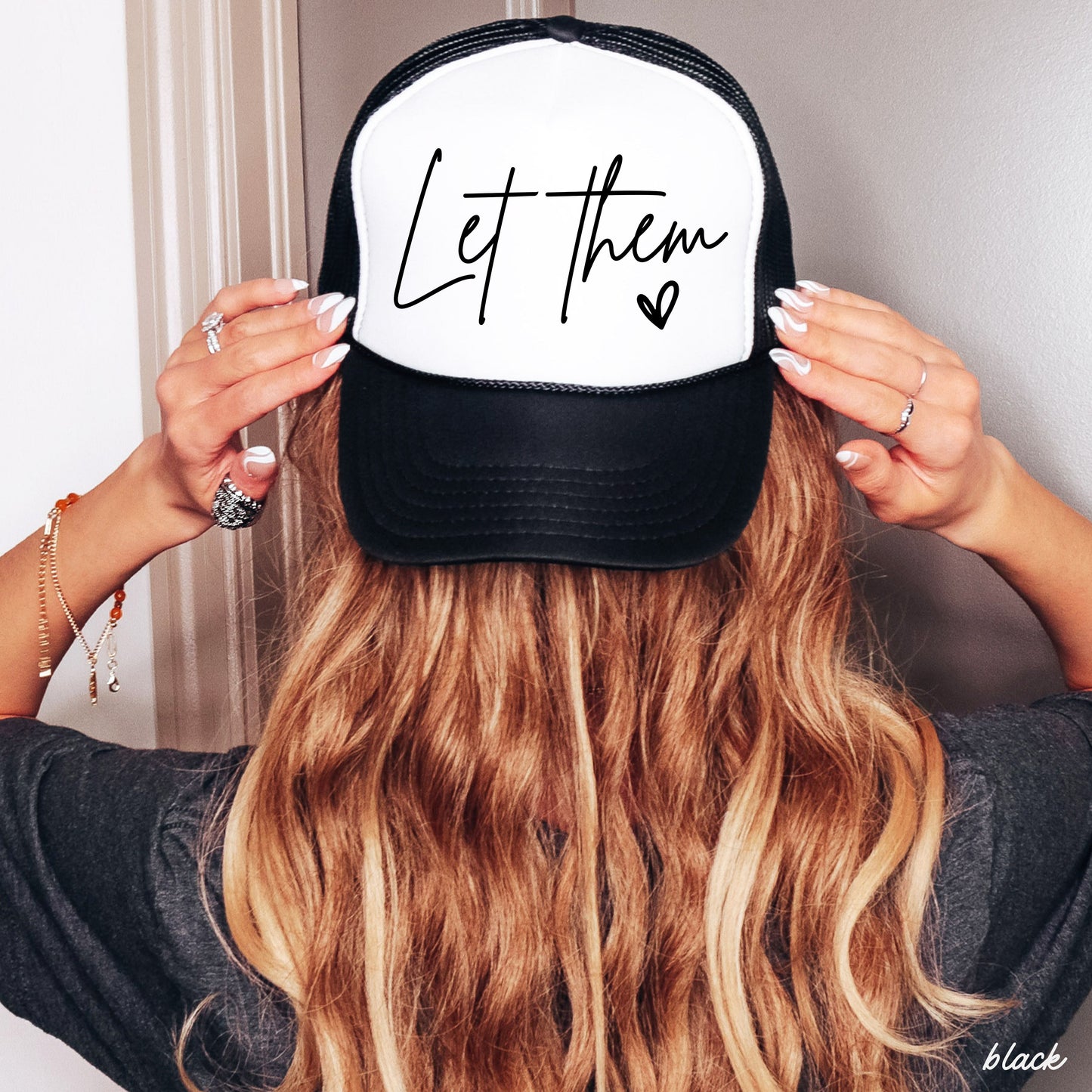 Let Them Trucker Hat