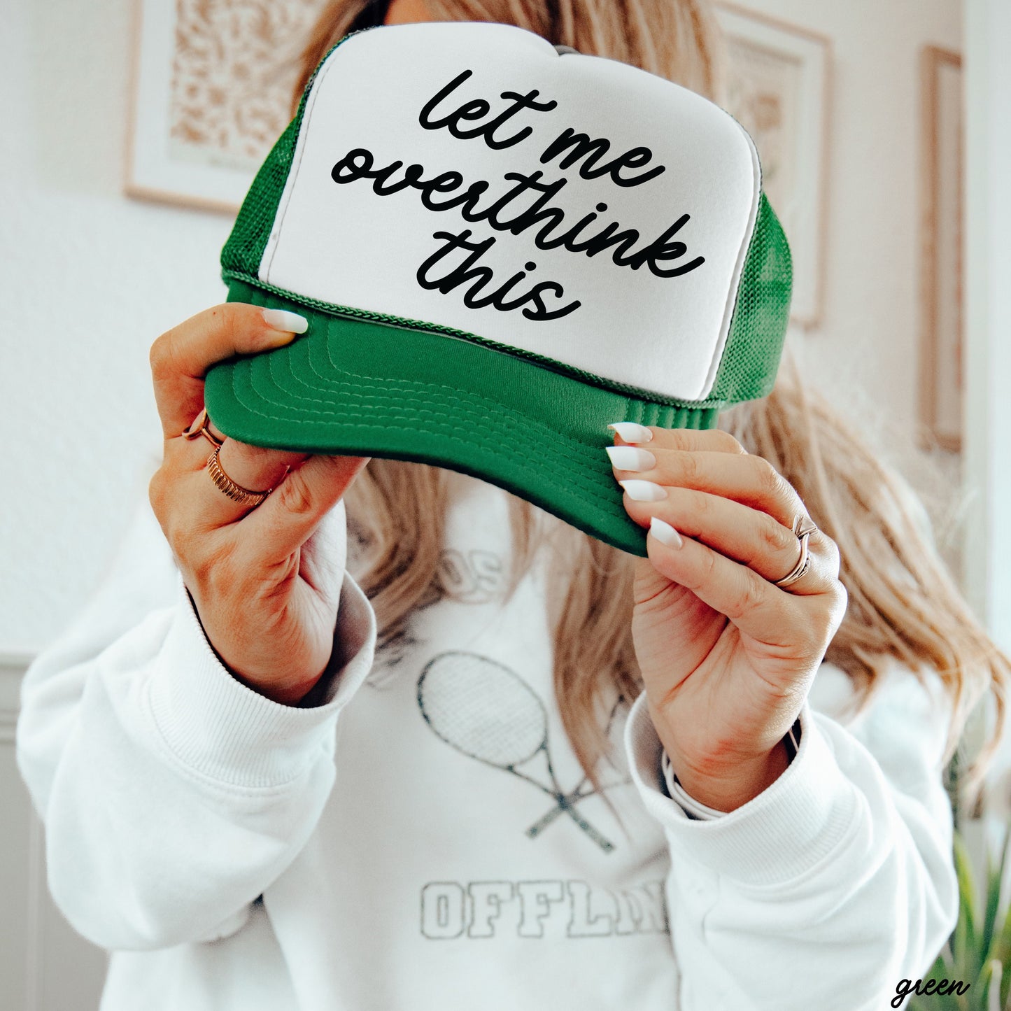 Let Me Overthink This Trucker Hat