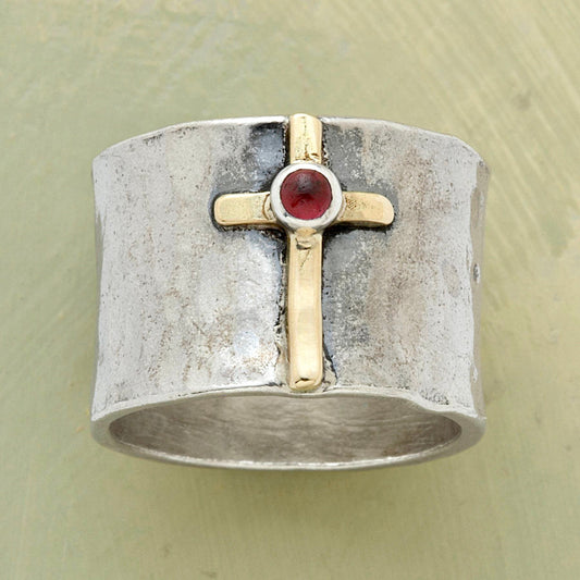 Vintage Cross Ring