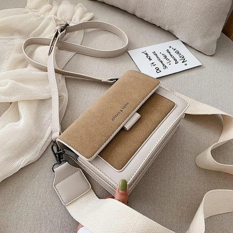 Compact Flap Crossbody Shoulder Bag