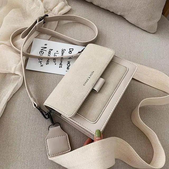 Compact Flap Crossbody Shoulder Bag