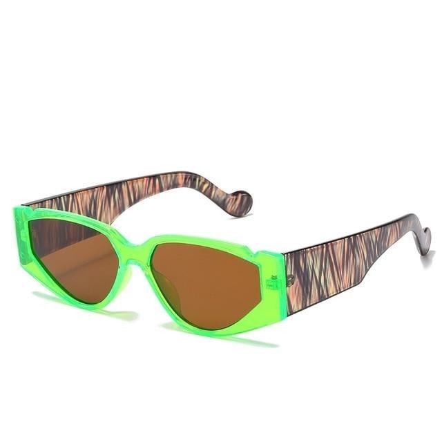 Polarized Oversized Fashion Vintage Eyewear Cat Eye Small Sunglasses For Women New Fashionable  Triangle Retro Style Sunglasses For Men New Colorful Frames New Sun Glasses