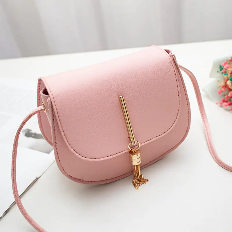 Fringe Crossbody Phone Bag and Round Purse