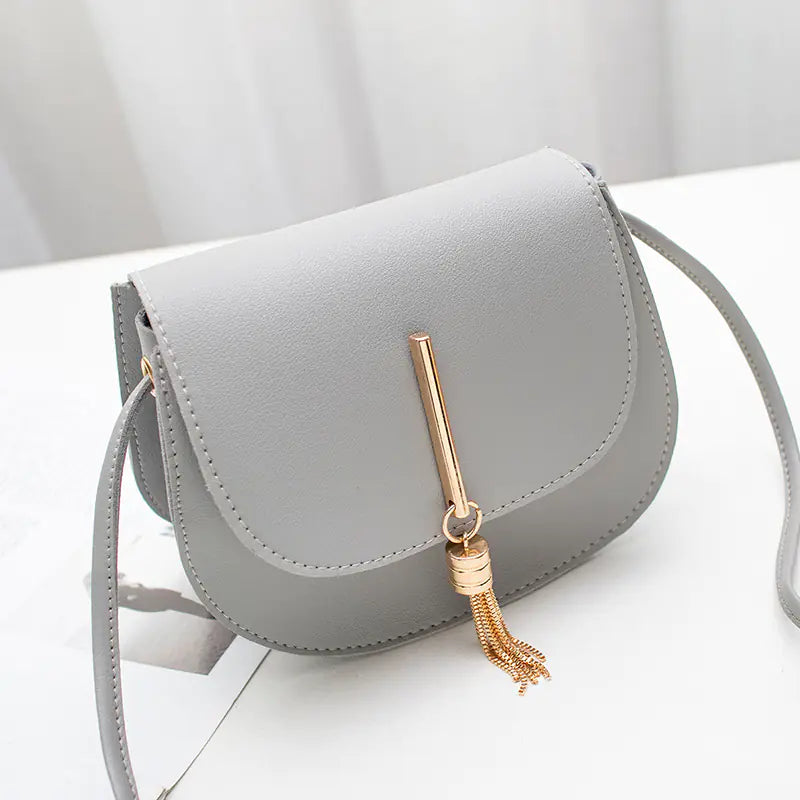 Fringe Crossbody Phone Bag and Round Purse