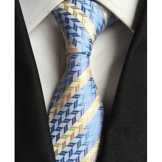 Classic Stripes Silk Necktie for Men