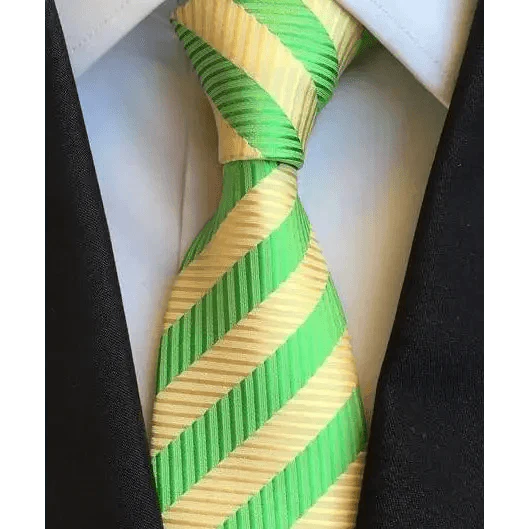 Classic Stripes Silk Necktie for Men