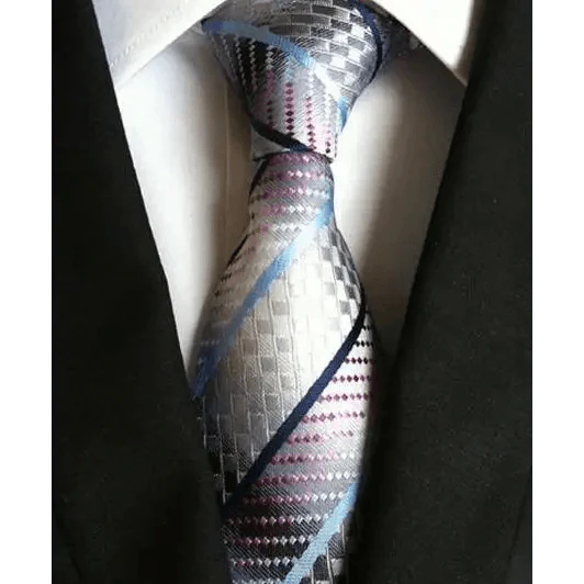 Classic Stripes Silk Necktie for Men