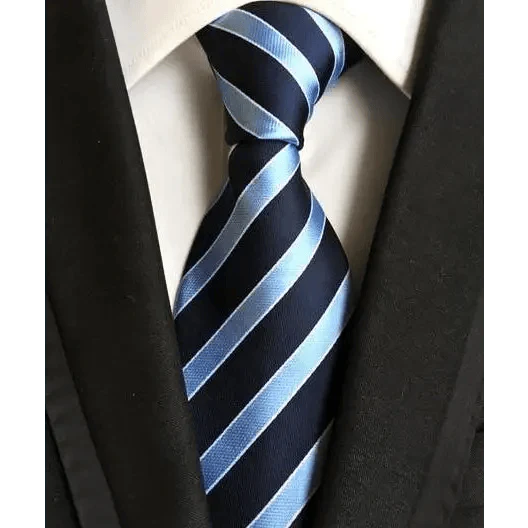 Classic Stripes Silk Necktie for Men